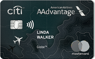 Citi AAdvantage Globe Card card art
