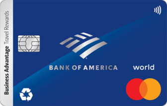 Bank of America Business Advantage Travel Rewards World Mastercard card art