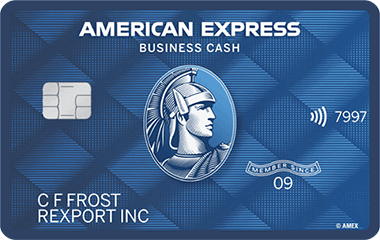 Blue Business Cash Card card art