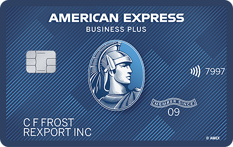 Blue Business Plus Credit card art