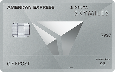 Delta SkyMiles Platinum Card card art