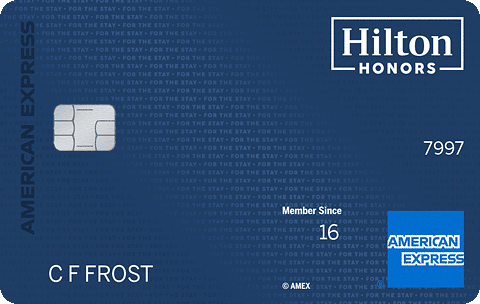 Hilton Honors American Express Surpass Card card art