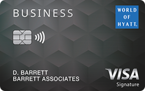 World of Hyatt Business Card card art