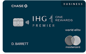 IHG One Rewards Premier Business Credit Card card art