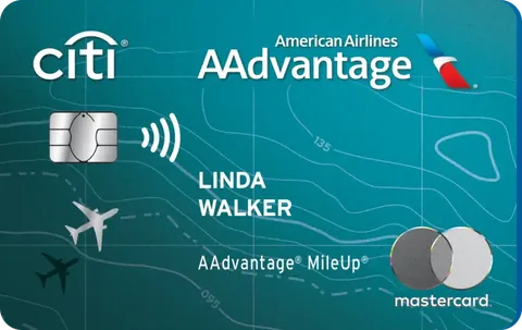 Citi AAdvantage MileUp Card card art