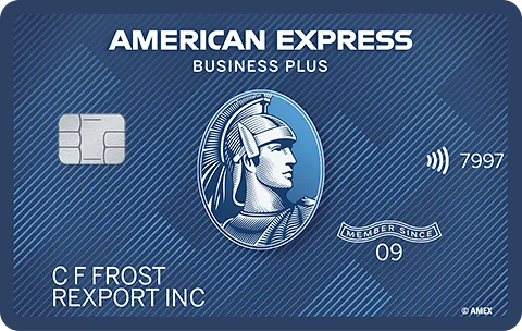Blue Business Plus Card card art
