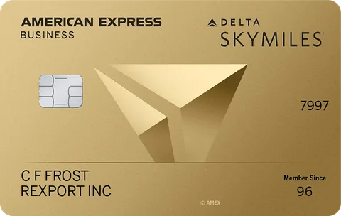 Delta SkyMiles Gold Business Card card art