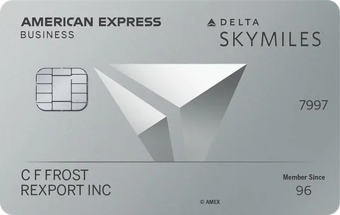 Delta SkyMiles Platinum Business Card card art
