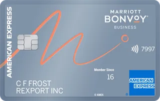 Marriott Bonvoy Business American Express Card card art