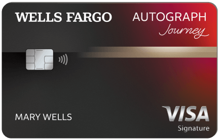 Wells Fargo Autograph Journey Card card art